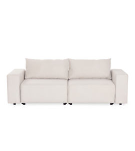 Noelle Schlafsofa aus beigem Stoff