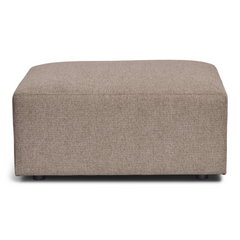 Emilia Pouf in Sand L: 79 x T: 79 x H: 39 cm