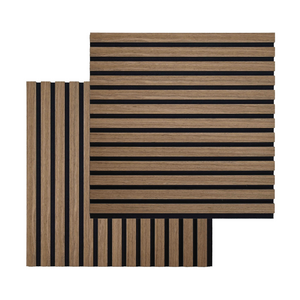 Akustikpaneel in geräuchertem Eichenfurnier 520×520×18 mm