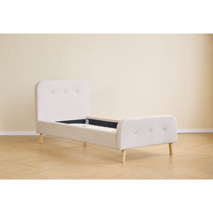 Christian Bettgestell in beige 90x200 cm
