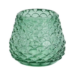 Naja Glas-Teelichthalter grün 7 cm