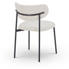 Weißes bouclé