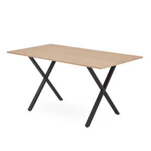 Marly Planktisch in Eichenfurnier 150x80x75 cm