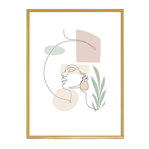 Lyra Bilderrahmen 30x40 cm gold