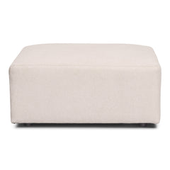 Emilia Pouf in Beige L: 79 x T: 79 x H: 39 cm
