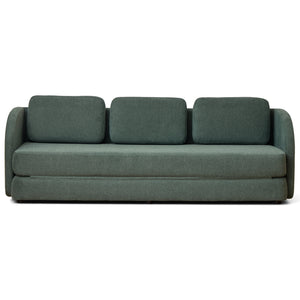 Katarina klappbares Schlafsofa grün L: 217 x T: 77/145 x H: 75 cm