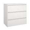Maise Kommode 70x70x41 cm mit 3 Schubladen in weiß