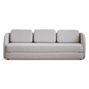 Katarina klappbares Schlafsofa beige L: 217 x T: 77/145 x H: 75 cm