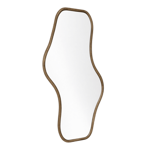 Angela Bio-Spiegel mit Holzrahmen aus Räuchereiche 50x100 cm