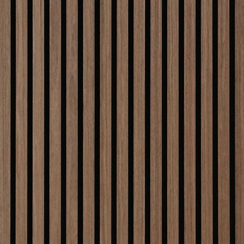 Akustikpaneel in geräuchertem Eichenfurnier 2400x520x18 mm