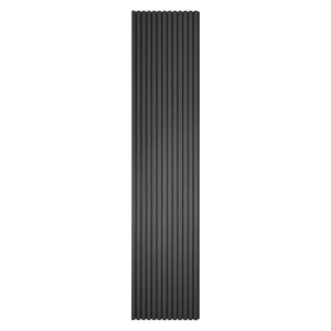 Akustikpaneel in schwarzem Eichenfurnier 2400x520x18 mm