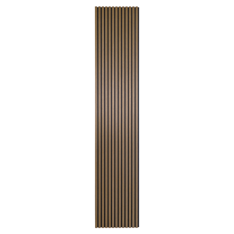 Akustikpaneel in geräuchertem Eichenfurnier 2600×520×18 mm