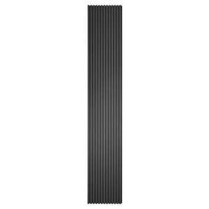 Akustikpaneel in schwarzem Eichenfurnier 3000×520×18 mm