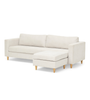 Hildur 3-Sitzer-Chaiselongue-Sofa in Beige