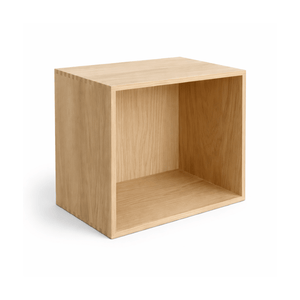 Rumi Wandregal 33x20x33 cm in Eiche inkl. Wandhalterung