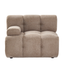 Lilie linkes Modul in Sand - L: 95 x T: 95 x H: 64 cm