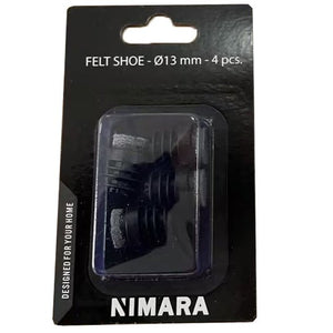 Filzschuhe Ø13 mm (4 Stück/Packung)