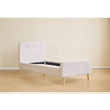 Christian-Bettrahmen in Beige, 90 x 200 cm, ohne Lattenrost und Matratzen