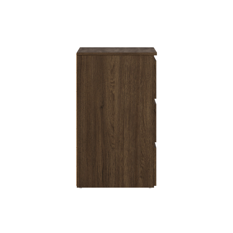 Kommode Maise H:70 x B:138 x B:41 cm mit 6 Schubladen in Räuchereichenoptik