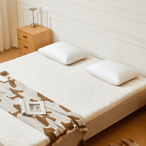 Premium Aksel weißer Memoryschaum Topper 180x200x7 cm