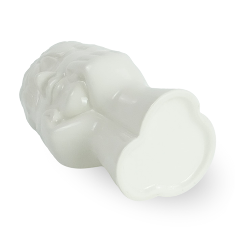 Asti Keramikvase weiß 19,8 cm