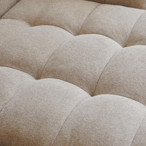 Poppy Chaiselongue Bubble Sofa Sand – Rechtsausführung