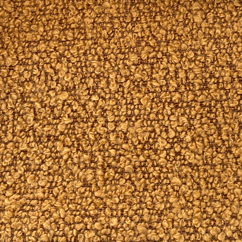 Malou - Currygelb boucle - Stoffmuster