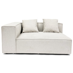 Hailey - Sitzelement für Modulsofa, Linkes Modul in beige L: 147 X T: 100 X H: 65 Cm