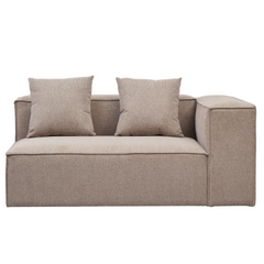 Hailey rechtes Modul in Sand L: 147 x T: 100 x H: 65 cm