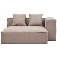 Hailey rechtes Chaiselongue-Modul in Sand L: 147 x T: 148 x H: 65 cm