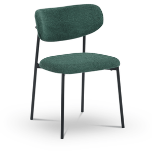 Lucinda Esszimmerstuhl - Grüner Stoff