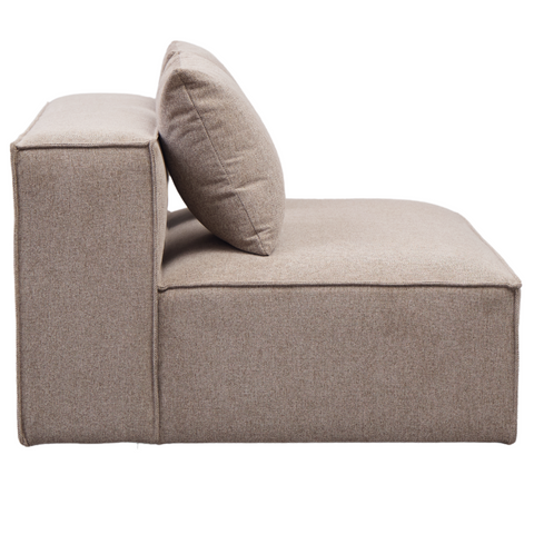 Hailey Mittelmodul in Sand L: 121 x T: 100 x H: 65 cm