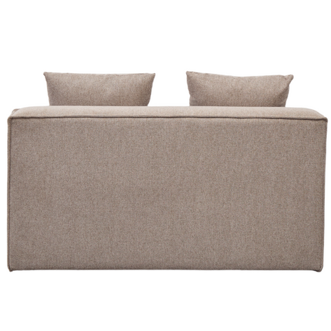 Hailey Mittelmodul in Sand L: 121 x T: 100 x H: 65 cm