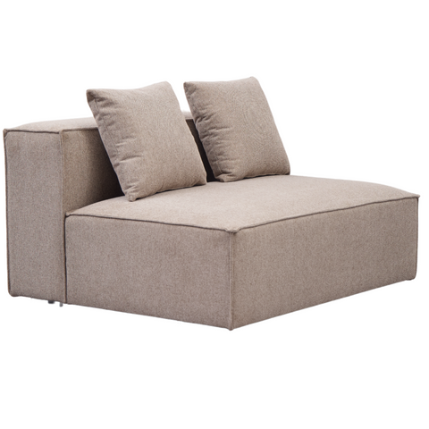 Hailey Mittelmodul in Sand L: 121 x T: 100 x H: 65 cm