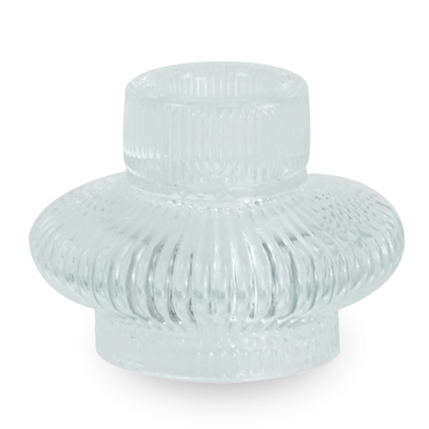 Nala Glas-Kerzenhalter transparent 6 cm