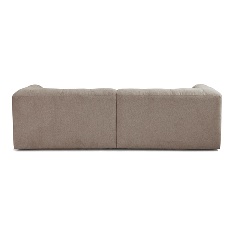 Poppy Chaiselongue Bubble Sofa Sand – Rechtsausführung