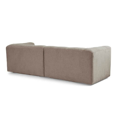 Poppy Chaiselongue Bubble Sofa Sand – Rechtsausführung