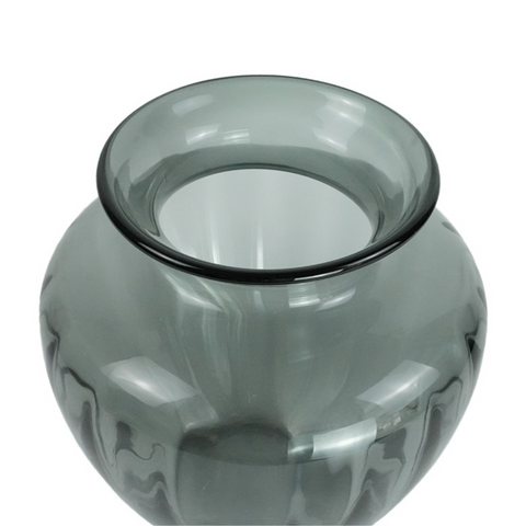 Bati Glasvase in Grau 27 cm