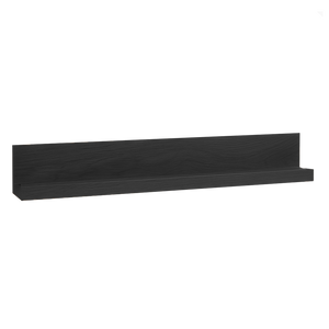 Emmie Bilderregal schwarz 60x7 cm