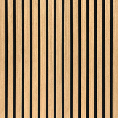 Akustikpaneel in Eichenfurnier 2400x520x18 mm