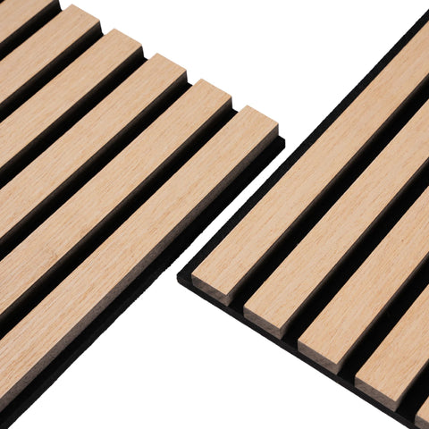 Akustikpaneel in Eichenfurnier 2600×520×18 mm