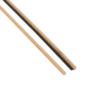 Abschlussleisten für Akustikpaneele in Eichenfurnier 2400x45x18 mm - Rechts & Links (2 Stk.)