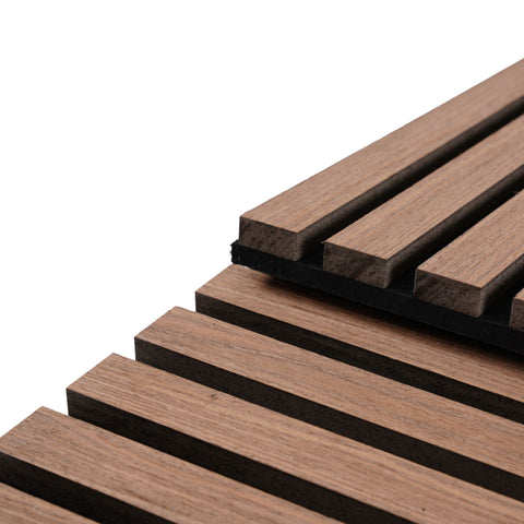 Akustikpaneel in geräuchertem Eichenfurnier 2400x520x18 mm