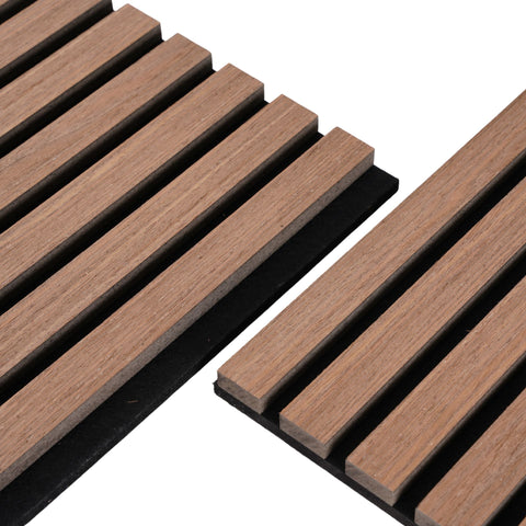 Akustikpaneel in geräuchertem Eichenfurnier 2400x520x18 mm