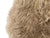 Lammfell Sitzkissen | Fellkissen Beige Ø40cm
