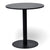 Chloe schwarzer Cafetisch Ø70 cm